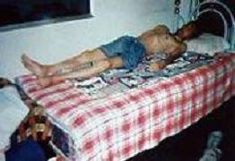 '剛從監獄回家的楊建坡'