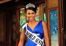 二零一零年澳洲的世界小姐阿什利•弗蘭克斯