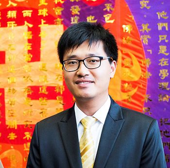 圖1：走入修煉剛滿八個月的台塑工程師葉馨鴻