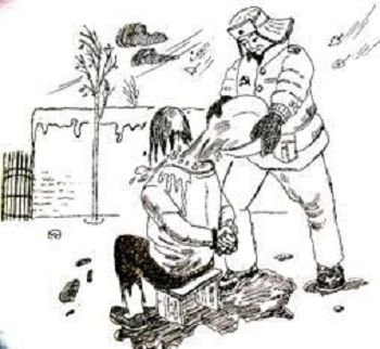 繪畫：往衣服裏灌涼水