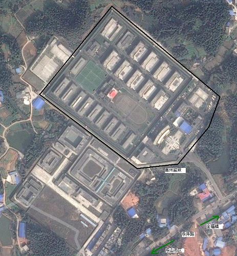 嘉州監獄地理位置