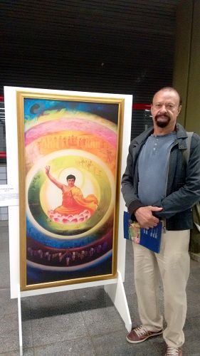 圖7：畫展喚起Roblim內心深處的記憶