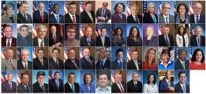 圖2：共同簽署褒獎令的五十一位州眾議員