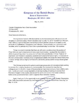 '圖6：美國國會眾議員瑞恩﹒科斯特洛（Ryan