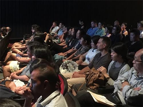 '圖3：紀錄片《求救信》在第41屆「紐約亞裔國際電影節」上放映'