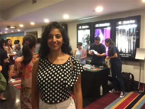 '圖4：觀眾Ghina?Al-Shdaifat說這部電影改變了她的生活'