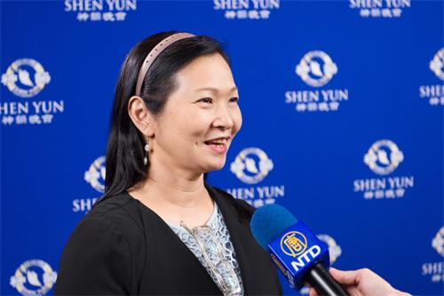 圖3：屏東大學音樂系副教授葉乃菁推崇神韻文化底蘊，順天應人。