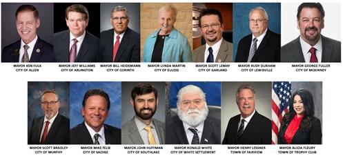 美國北德州十三城市褒獎法輪大法，慶賀世界法輪大法日。