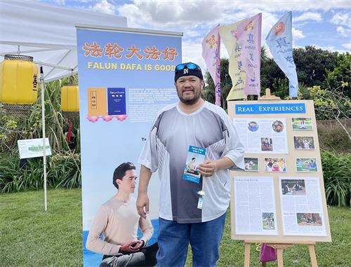 圖8：米勒﹒馬坦吉也想修煉法輪大法。