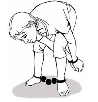 '圖一、「龍抱柱」酷刑示意圖'